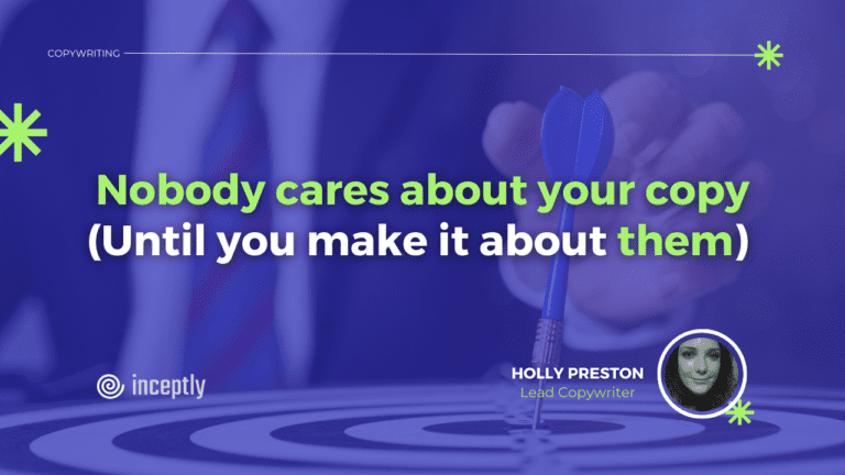holly nobody cares ab your copywriting
