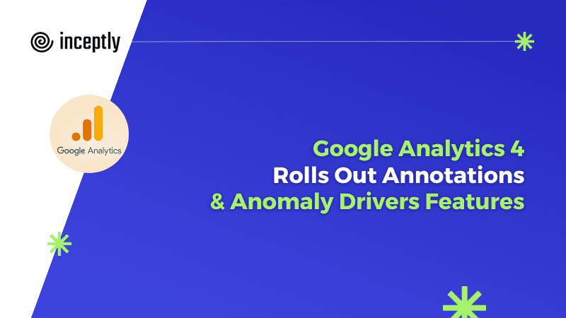 google analytics 4 annotations anomaly drivers