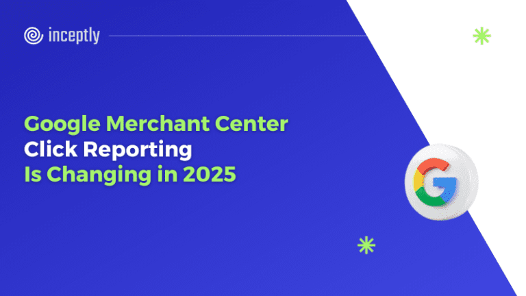 google merchant center click reporting