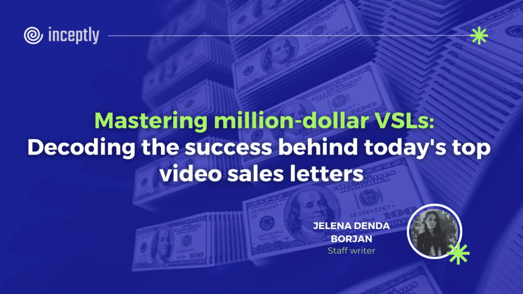jelena mastering million dollar VSLs direct response marketing